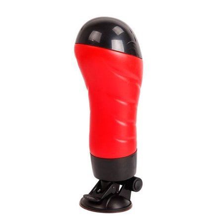 Crazy Bull Delia - Masturbatore Maschile a Forma di Vagina e Base con Ventosa
