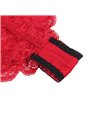 Subblime 953898 - Bralette e Culotte in Seta e Pizzo + Slip Rosso S/M