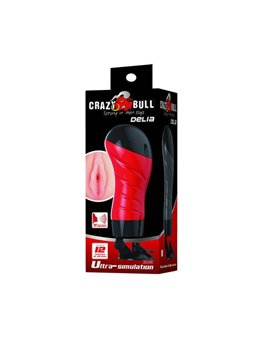 Crazy Bull - Vagina with Voice Masturbator Base