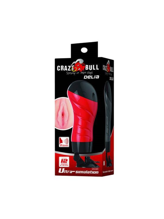 Crazy Bull - Vagina with Voice Masturbator Base