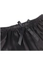 Subblime 953942 - Camicia da Notte in Seta + Short in Pizzo Nero L XL