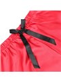 Subblime - 953959 Casual Silk Nightgown + Lace Pants Black/Red S/M