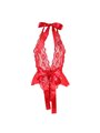 Subblime - 953973 Sexy Body With Ruffles + Belt Red S/M