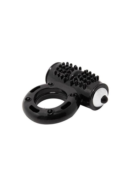 Baile Power Ring - Anello Fallico Vibrante Nero 10 Funzioni