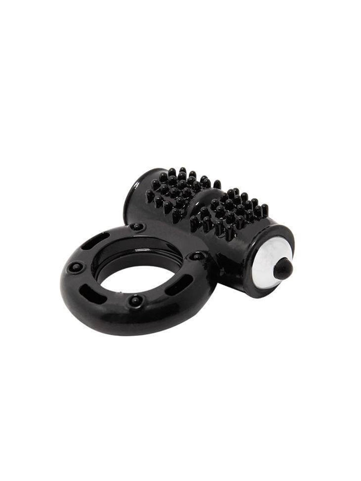 Baile Power Ring - Anello Fallico Vibrante Nero 10 Funzioni
