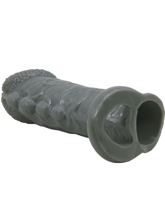 Pretty Love - Realistic Penis Enlarger And Delay Sleeve Grey
