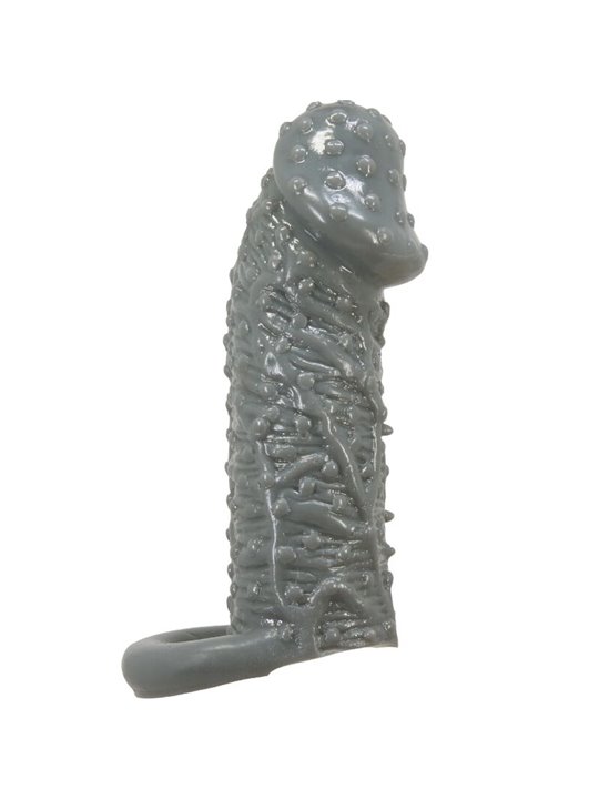 Pretty Love - Guaina Fallica Realistica Ritardante Mod. 2 Grigio