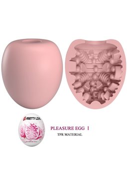 Pretty Love - Uovo Masturbatore per Uomo in Silicone Rosa