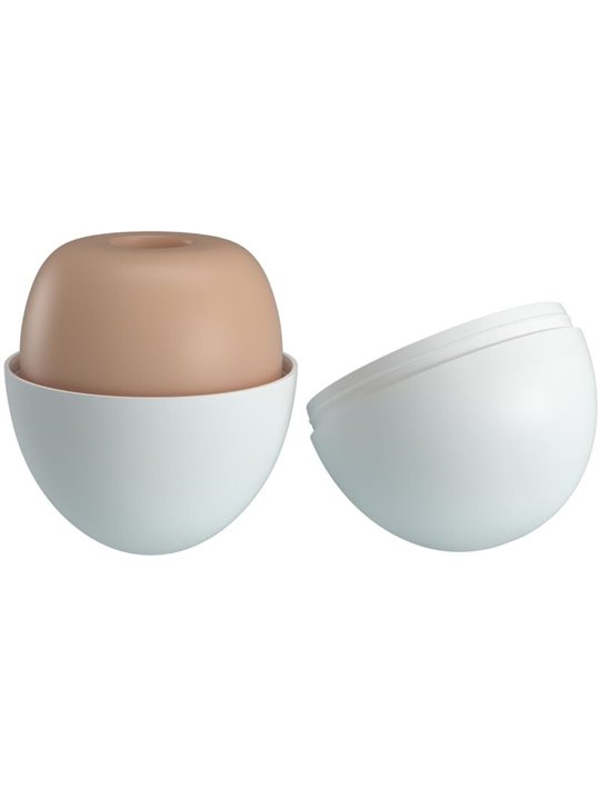 Pretty Love - Uovo Masturbatore per Uomo in Silicone Beige