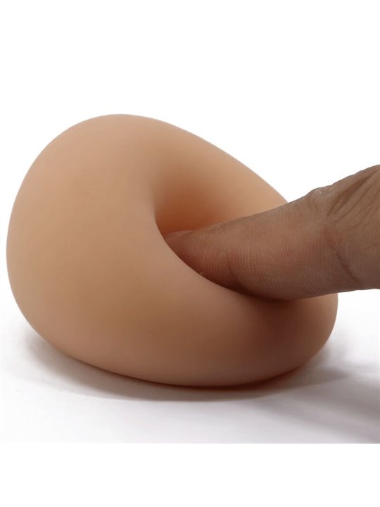 Pretty Love - Uovo Masturbatore per Uomo in Silicone Beige