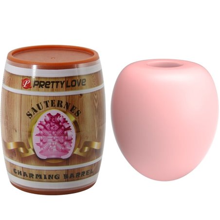 Pretty Love - Uovo Masturbatore per Uomo in Silicone Mod. 2 Rosa