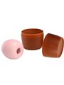 Pretty Love - Uovo Masturbatore per Uomo in Silicone Mod. 2 Rosa
