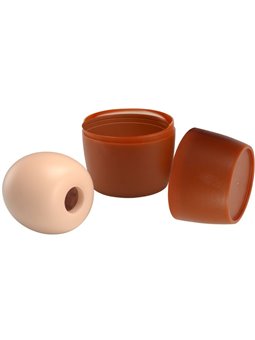 Pretty Love - Uovo Masturbatore per Uomo in Silicone Mod. 2 Beige