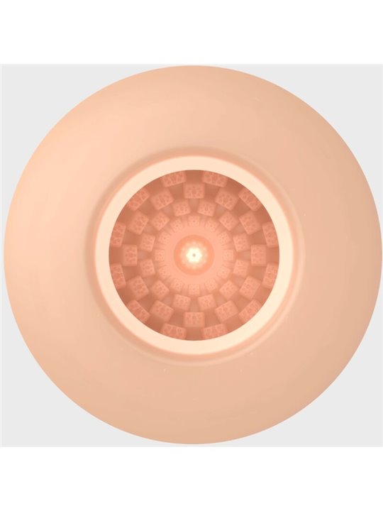 Pretty Love - Uovo Masturbatore per Uomo in Silicone Mod. 2 Beige