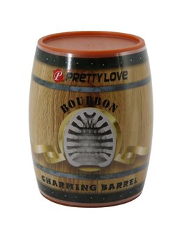 Pretty Love - Uovo Masturbatore per Uomo in Silicone Mod. 2 Bianco