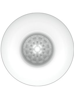 Pretty Love - Uovo Masturbatore per Uomo in Silicone Mod. 2 Bianco