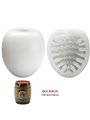 Pretty Love - Uovo Masturbatore per Uomo in Silicone Mod. 2 Bianco