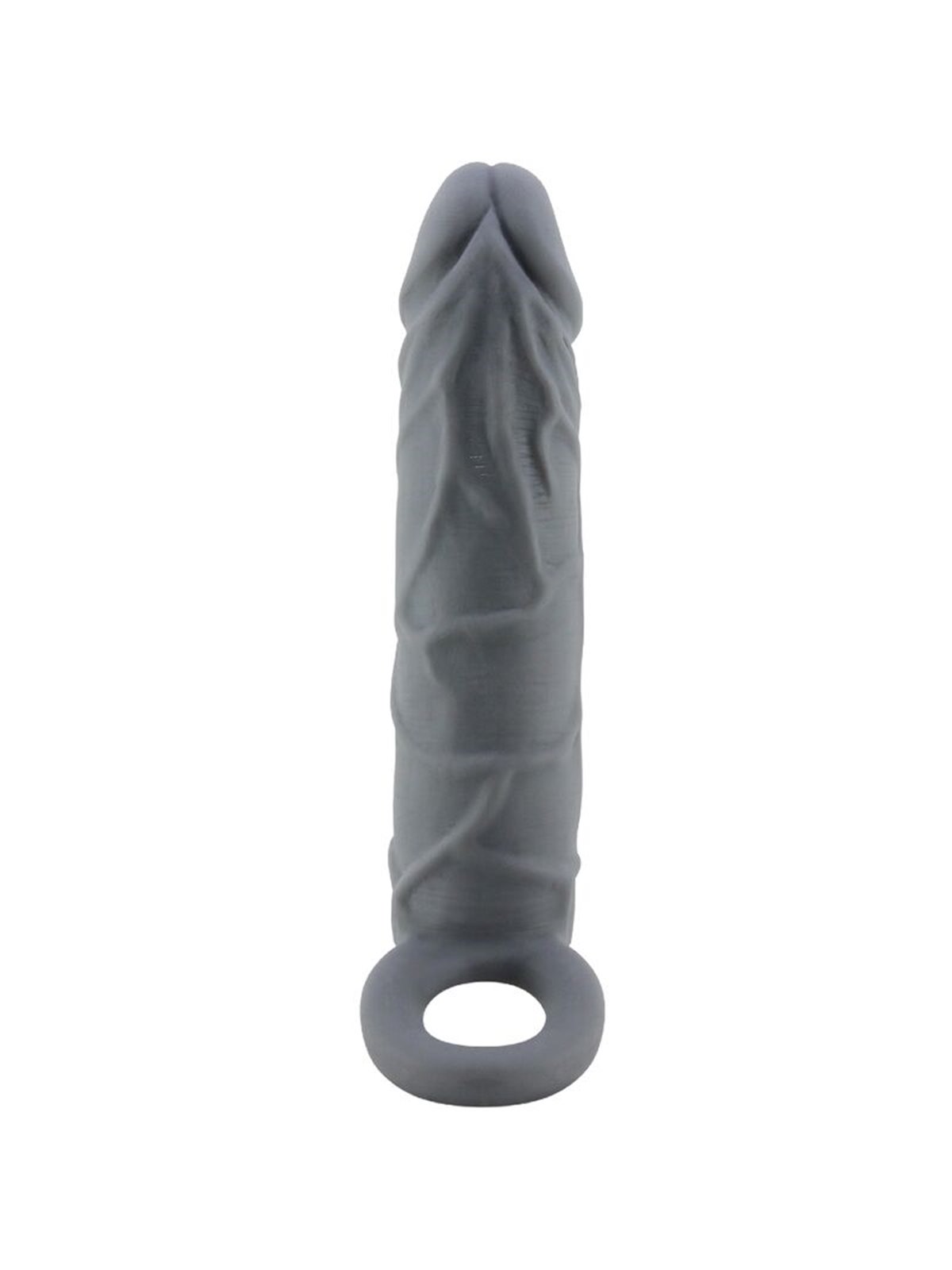 Pretty Love - Guaina Fallica Realistica Estensore Pene Grigio