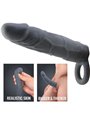 Pretty Love - Guaina Fallica Realistica Estensore Pene Grigio