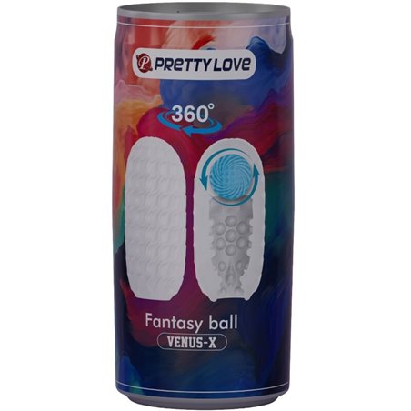 Pretty Love Venus X - Masturbatore per Uomo in Silicone Mod. 2 Bianco