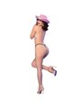 Chilirose - Cr 4836 Thong Kiss Me Black L/Xl