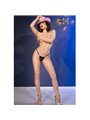Chilirose - Cr 4836 Thong Kiss Me Black L/Xl
