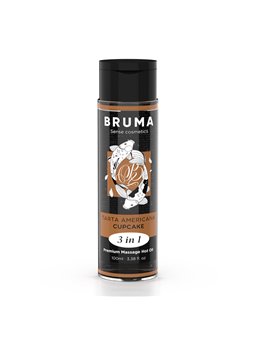 Bruma - Olio da Massaggio Effetto Calore Aroma CupCake - 100 ML