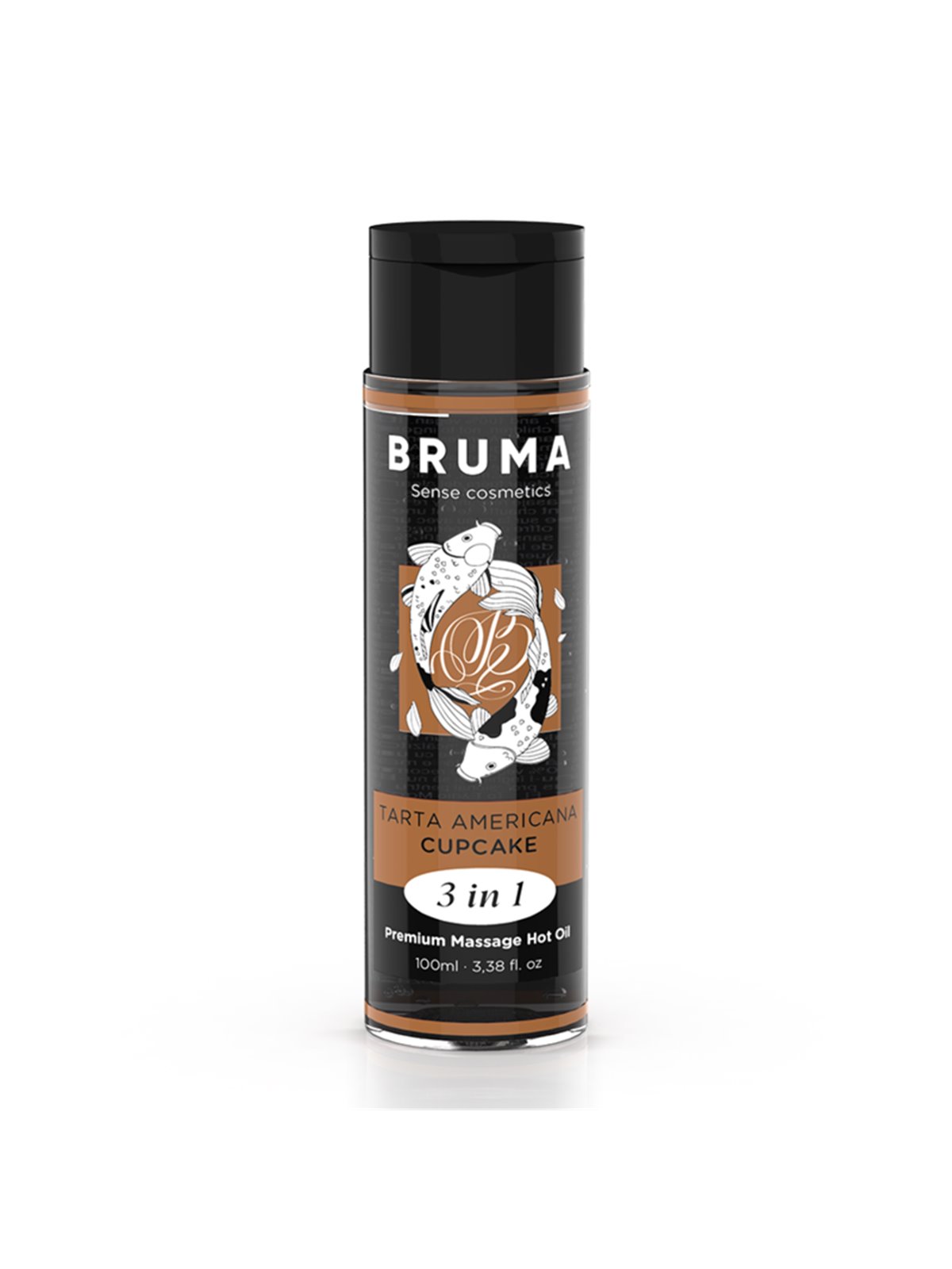 Bruma - Olio da Massaggio Effetto Calore Aroma CupCake - 100 ML