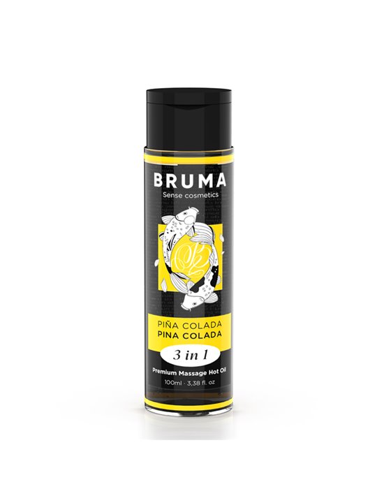 Bruma - Premium Massage Hot Oil Pina Colada 3 In 1 - 100 Ml