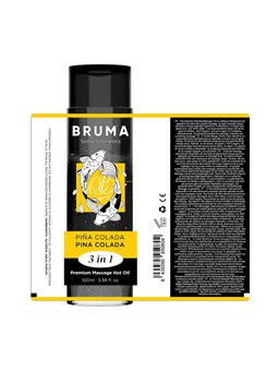 Bruma - Premium Massage Hot Oil Pina Colada 3 In 1 - 100 Ml