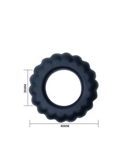 Baile - Titan Cockring Black 2 CM