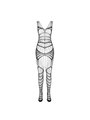 Passion - Bs 102 Bodystocking Red One Size