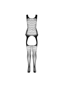 Passion - Bs 104 Bodystocking Red One Size