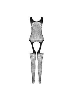 Passion - Bs 104 Bodystocking Red One Size