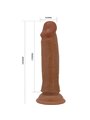Pretty Love Quentin - Dildo Realistico 18 Cm Marrone