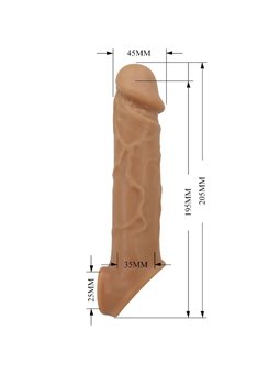 Pretty Love - Realistic Skin Penis Sleeve Flesh