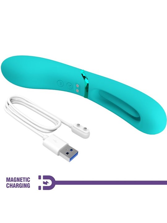 Romance Lexie - Vibratore Punto G in Silicone 7 Vibrazioni Blu