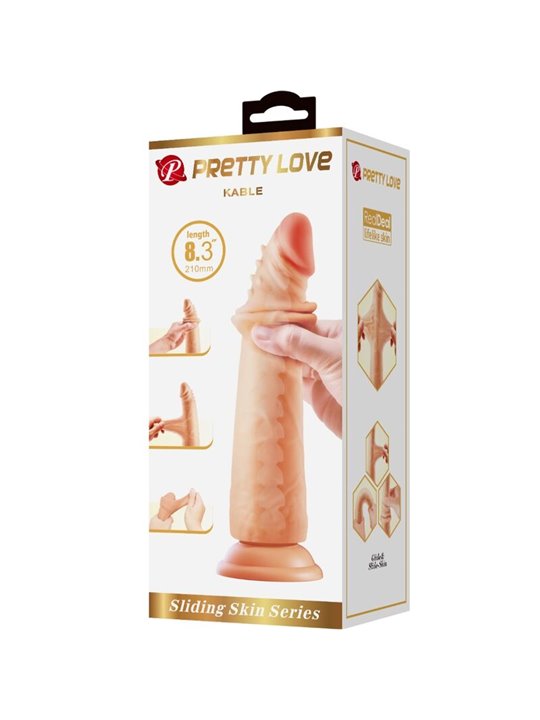Pretty Love Kable - Dildo Super Realistico 21 Cm Modello 2 Beige