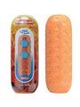 Pretty Love Twin Balls - Masturbatore per Uomo in Silicone Arancione
