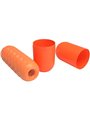 Pretty Love Twin Balls - Masturbatore per Uomo in Silicone Arancione