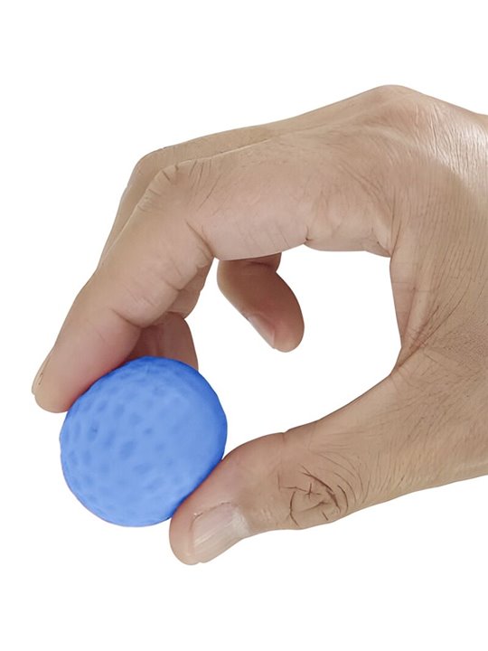 Pretty Love Twin Balls - Masturbatore per Uomo in Silicone Arancione
