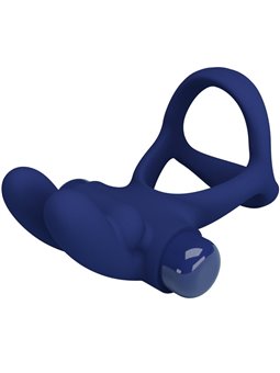 Pretty Love Francisco - Doppio Anello Fallico Vibrante Rabbit Blu