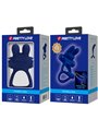 Pretty Love Francisco - Doppio Anello Fallico Vibrante Rabbit Blu