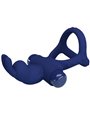 Pretty Love Luchito - Doppio Anello Fallico Vibrante Rabbit Blu