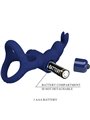 Pretty Love Luchito - Doppio Anello Fallico Vibrante Rabbit Blu