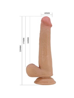 Pretty Love - Tallen Realistic Dildo 22 Cm Flesh
