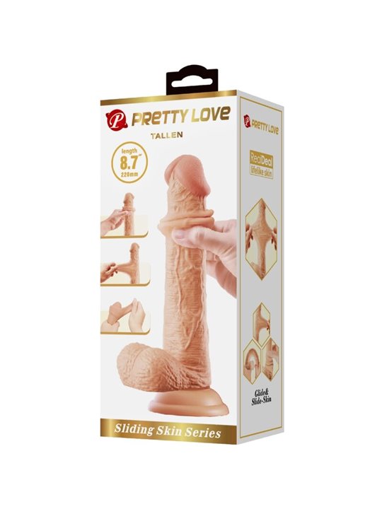 Pretty Love - Tallen Realistic Dildo 22 Cm Flesh