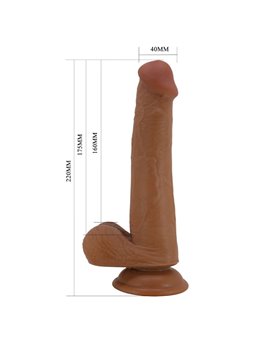 Pretty Love Tallen - Dildo Realistico 22 Cm Marrone