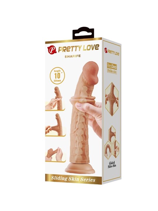 Pretty Love - Sharife Realistic Dildo 25 Cm Flesh