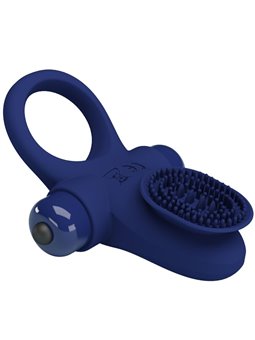 Pretty Love - Palle Ring With Vibration Blue